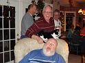 Jean get the cats tail out of Bob's ear!